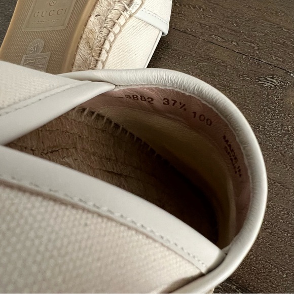 Gucci Logo GG Espadrilles - Picture 8 of 9